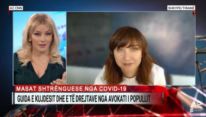 Intervista e Avokates së Popullit Erinda Ballanca për TV A2 CNN